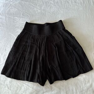 Zara Black High Waist Women's Shorts